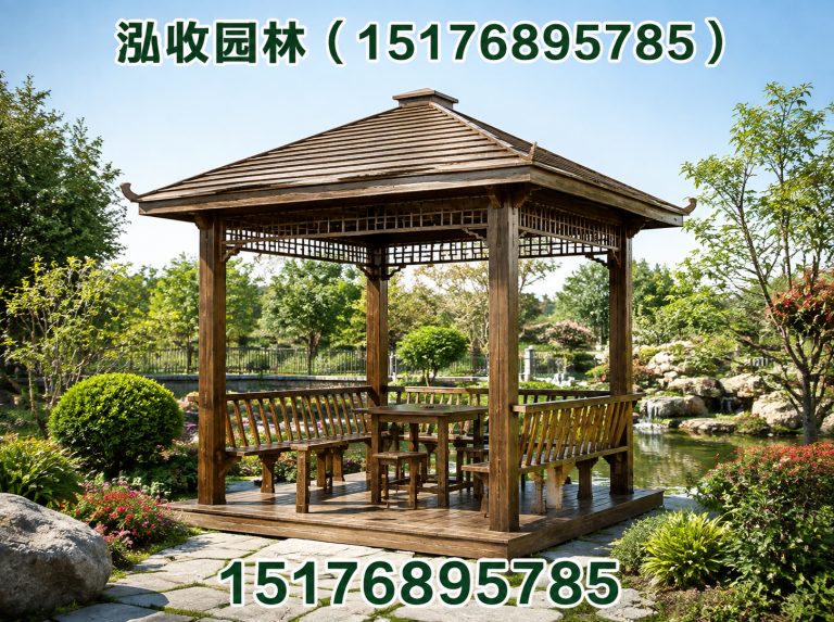 三明京津冀防腐木工程展示图